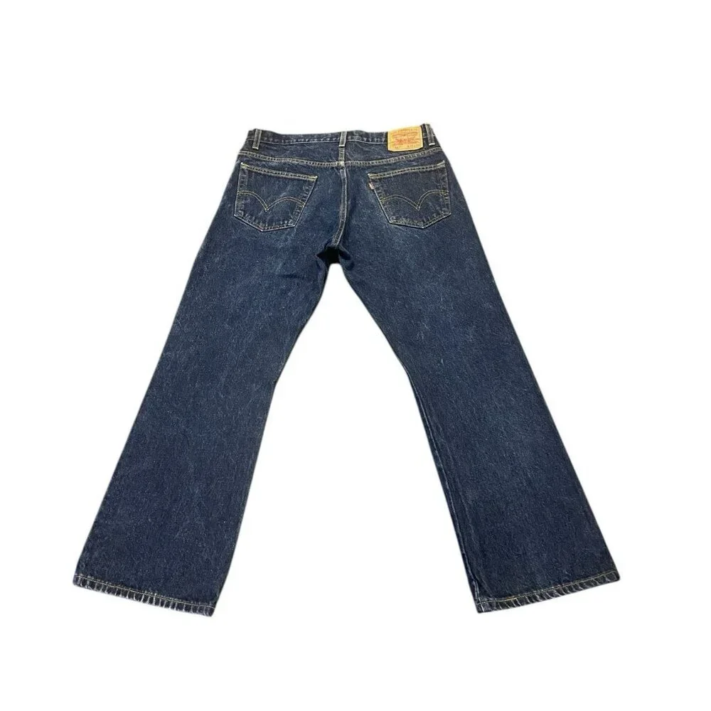Vtg Levis 517 Bootcut Jeans Mens‎ 36x30 (Fits 35x30) Medium Wash Y2K